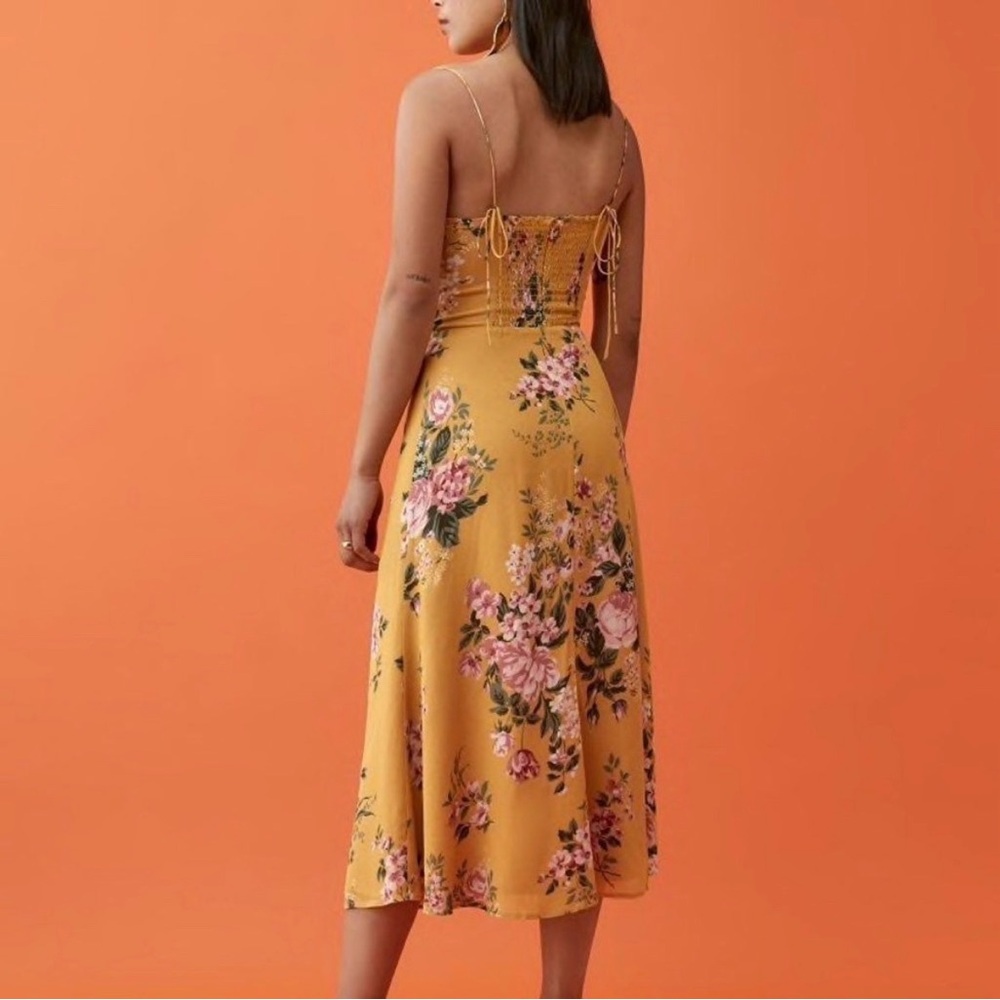 Reformation Juliette Dress In Anjelica Size 4 - Picture 4 of 11